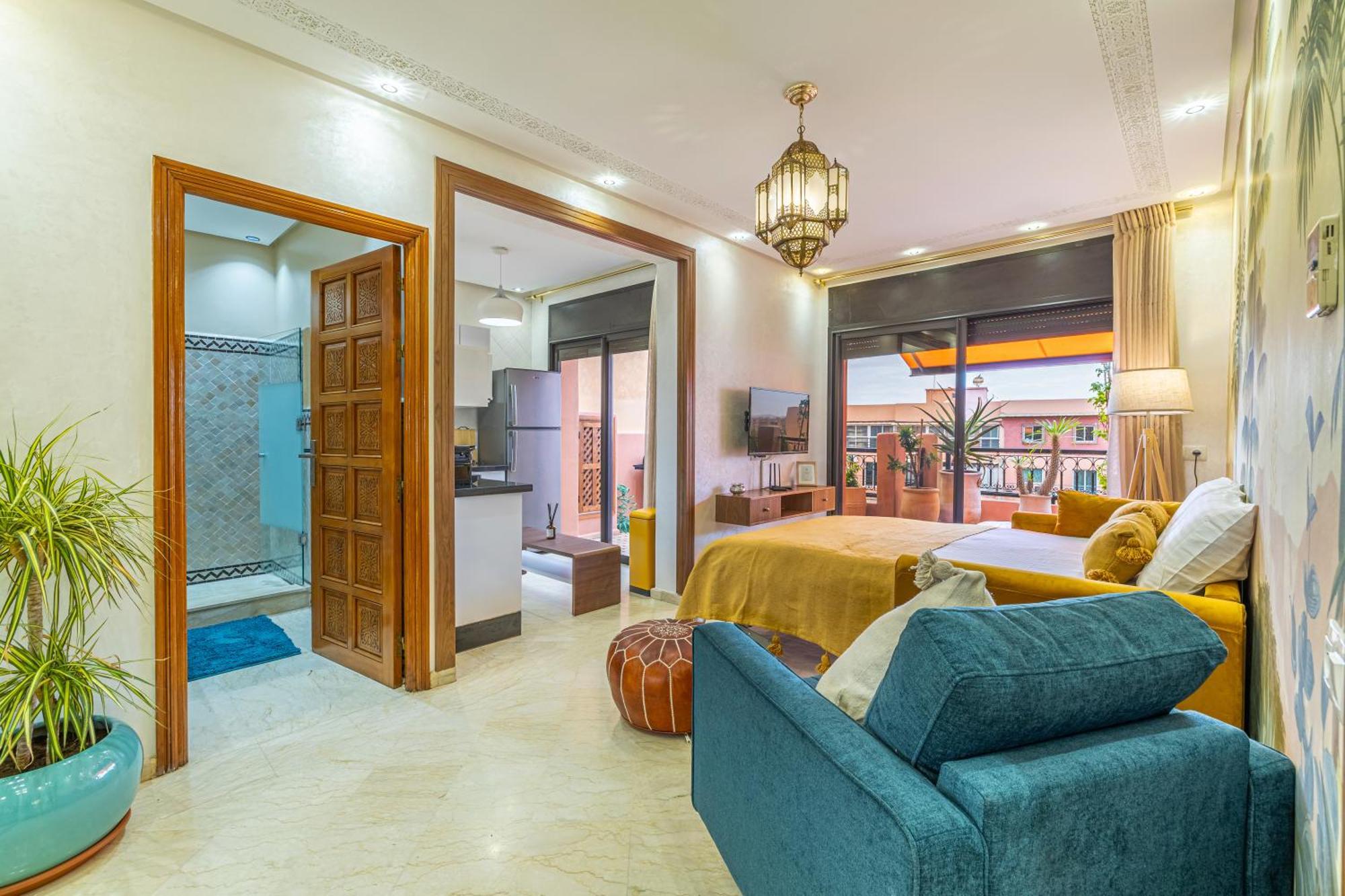 Le Jasmin - Appartement Authentique A Gueliz Μαρακές Εξωτερικό φωτογραφία