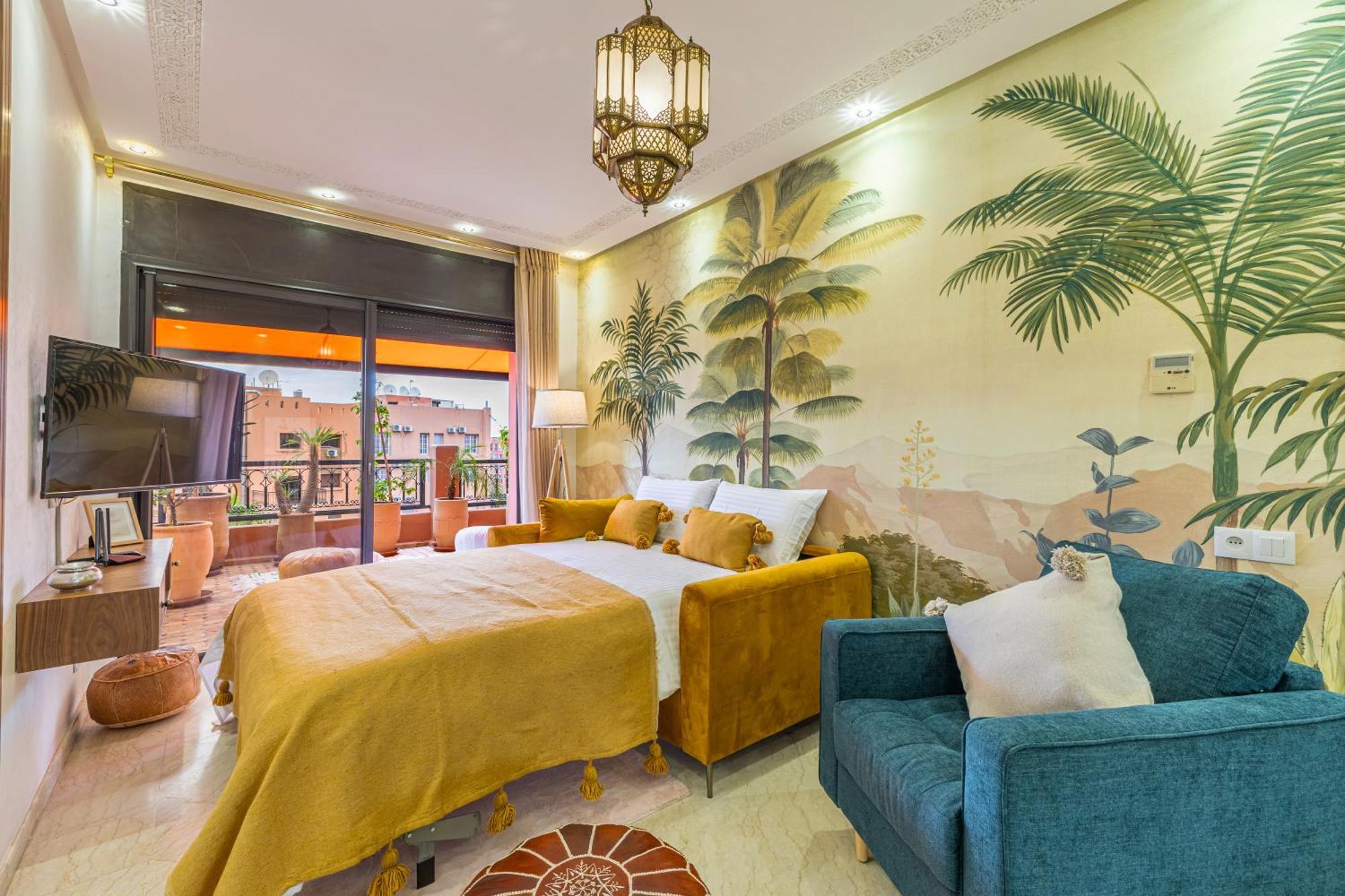 Le Jasmin - Appartement Authentique A Gueliz Μαρακές Εξωτερικό φωτογραφία