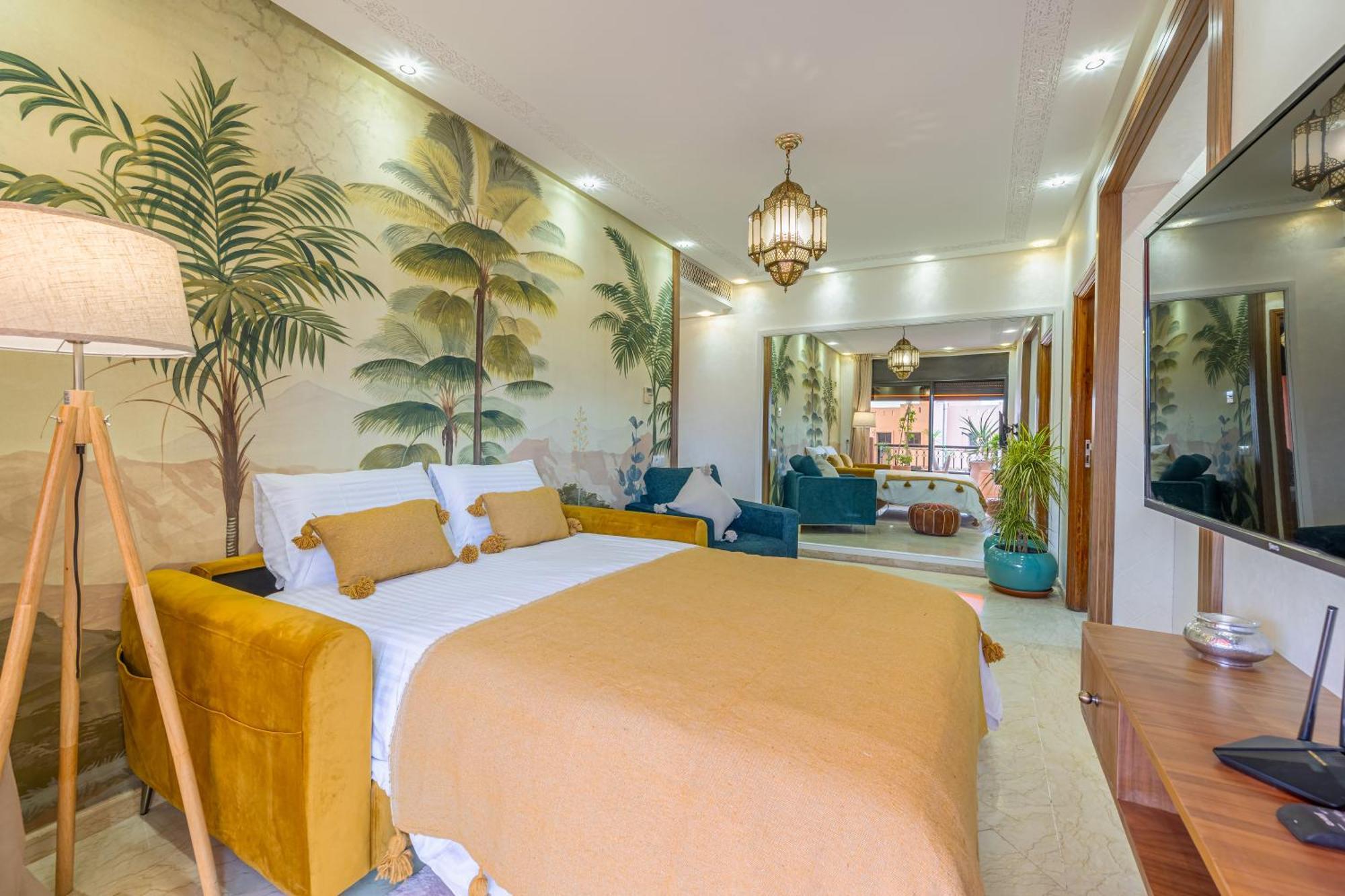 Le Jasmin - Appartement Authentique A Gueliz Μαρακές Εξωτερικό φωτογραφία