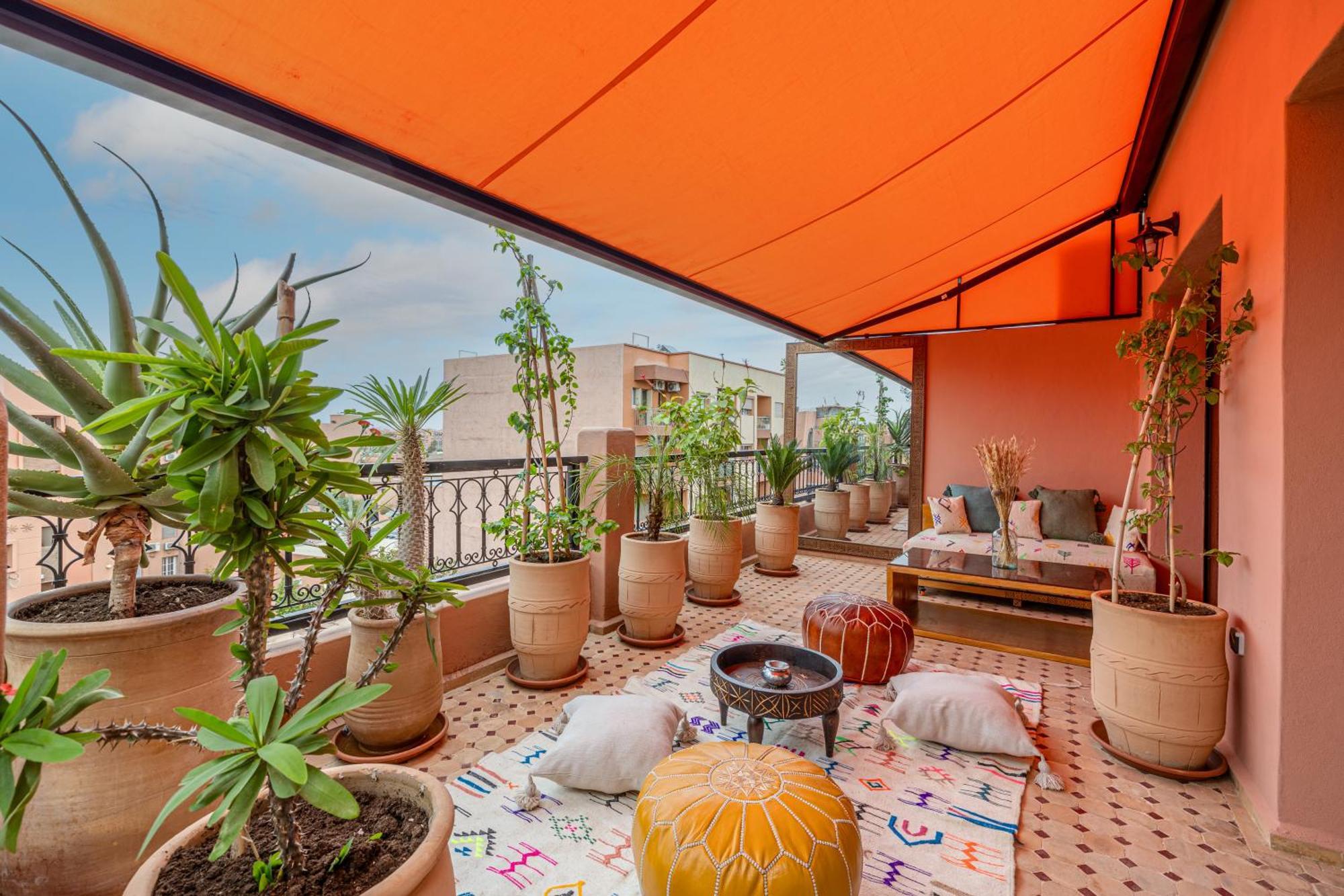 Le Jasmin - Appartement Authentique A Gueliz Μαρακές Εξωτερικό φωτογραφία
