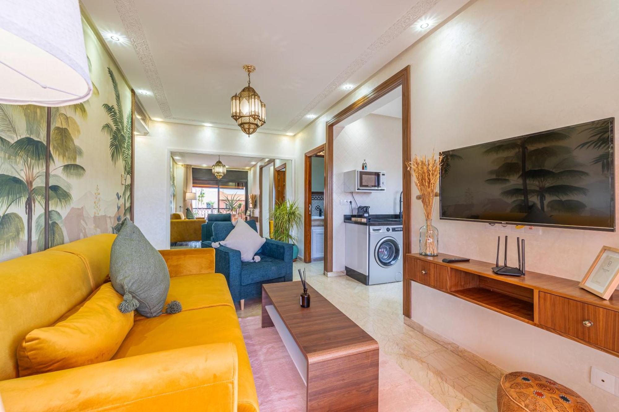 Le Jasmin - Appartement Authentique A Gueliz Μαρακές Εξωτερικό φωτογραφία