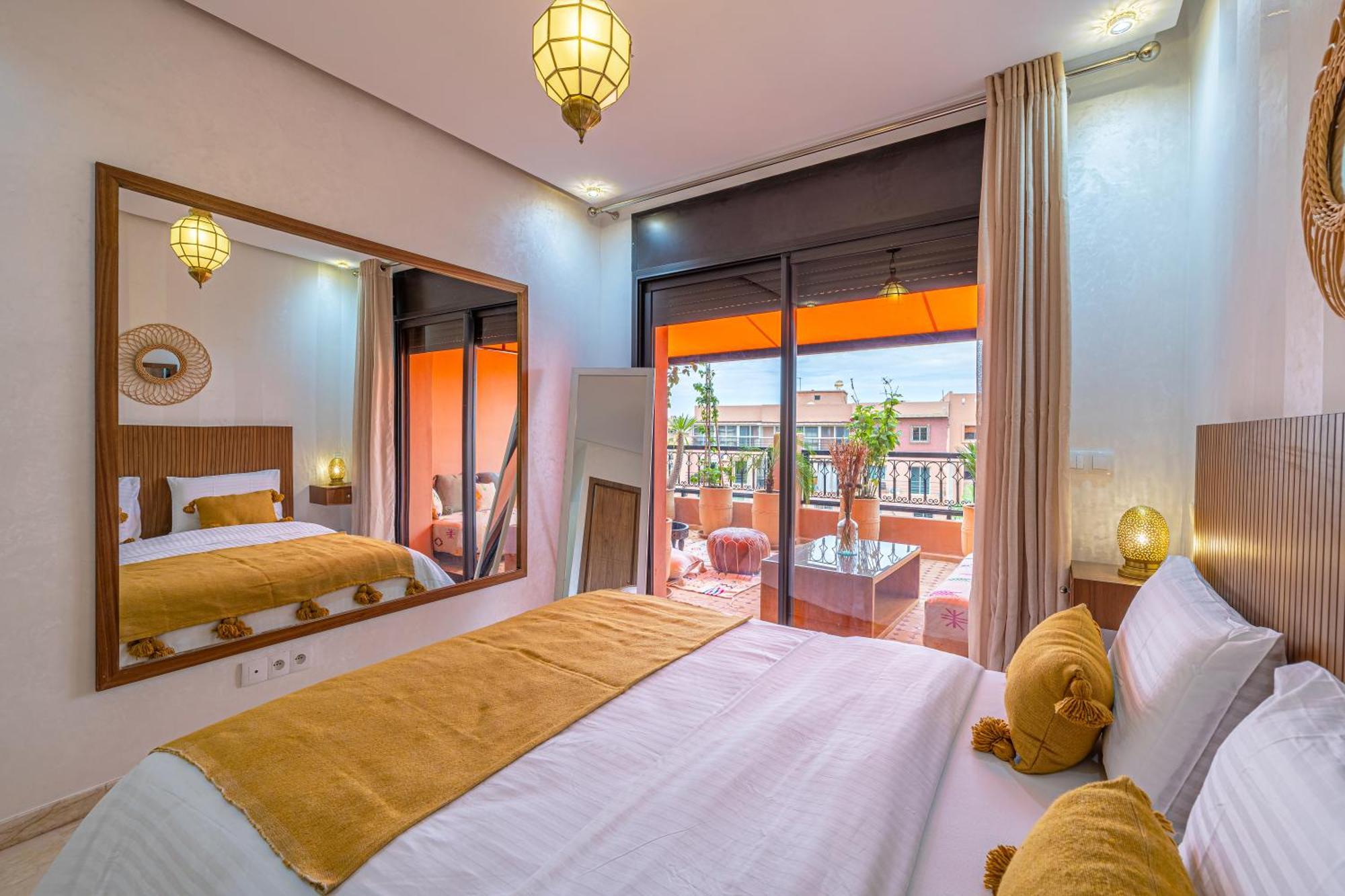 Le Jasmin - Appartement Authentique A Gueliz Μαρακές Εξωτερικό φωτογραφία