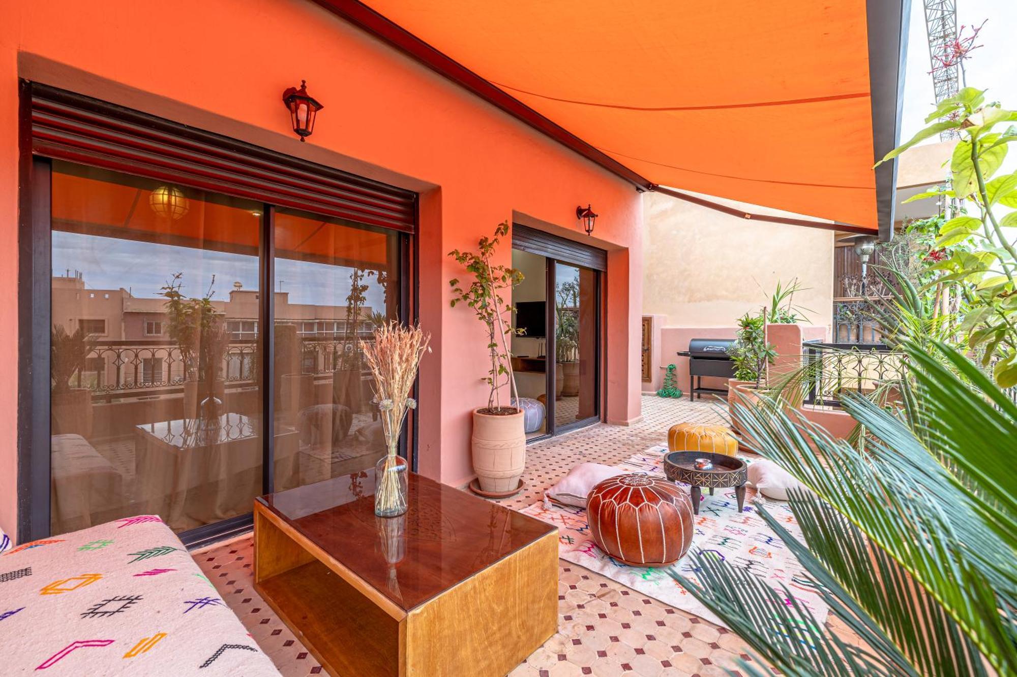 Le Jasmin - Appartement Authentique A Gueliz Μαρακές Εξωτερικό φωτογραφία