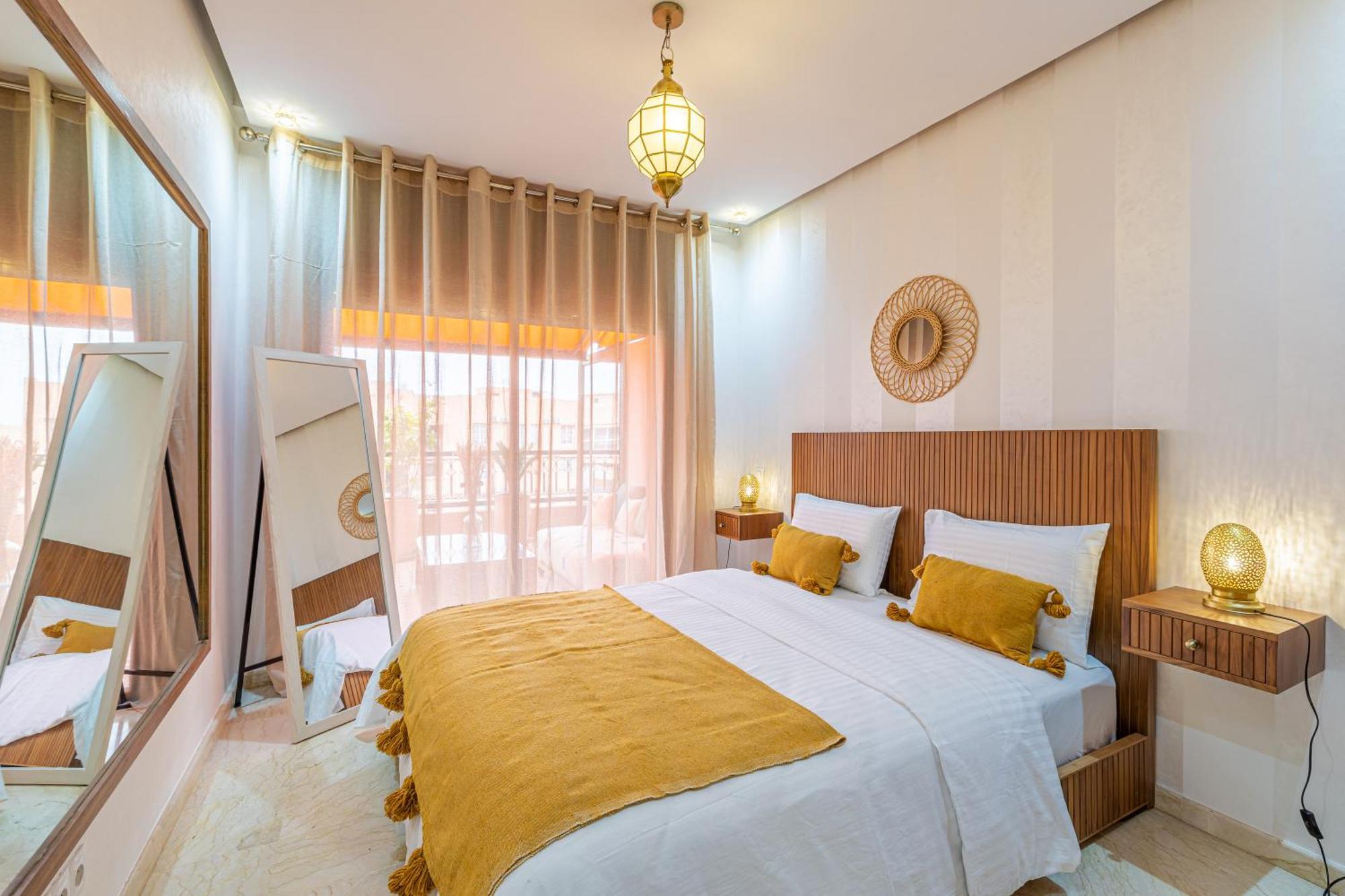 Le Jasmin - Appartement Authentique A Gueliz Μαρακές Εξωτερικό φωτογραφία
