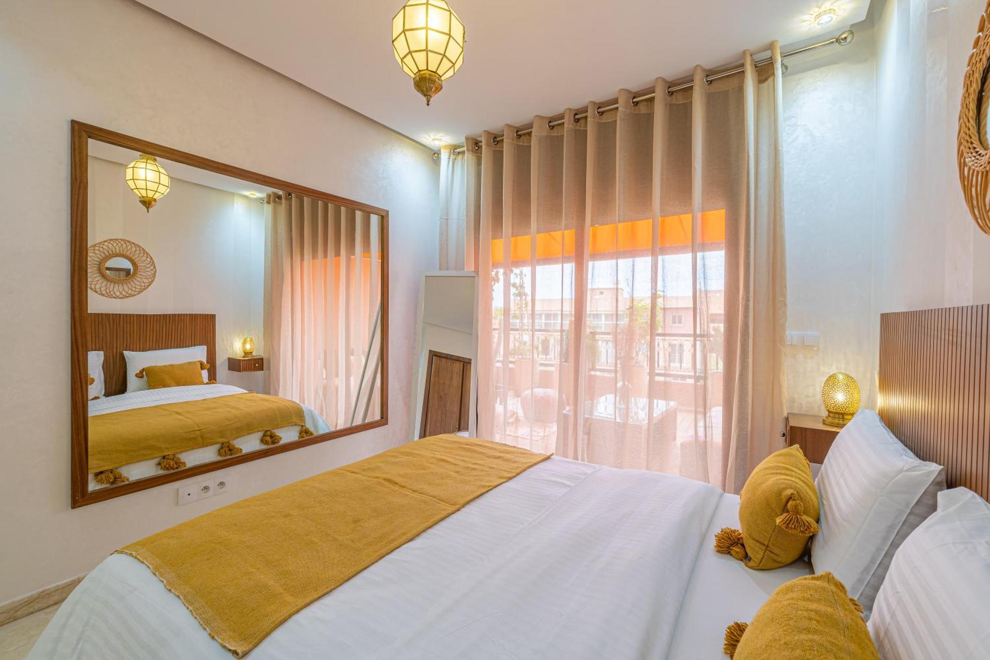 Le Jasmin - Appartement Authentique A Gueliz Μαρακές Εξωτερικό φωτογραφία